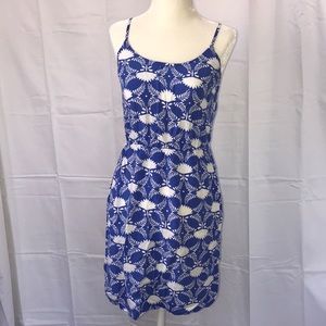 Old Navy Blue and White Dress